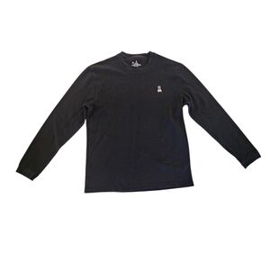 Psycho Bunny Black Long Sleeve Shirt - Men's Size Large